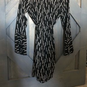 Size S, Lush dress with tassel-tie at waist